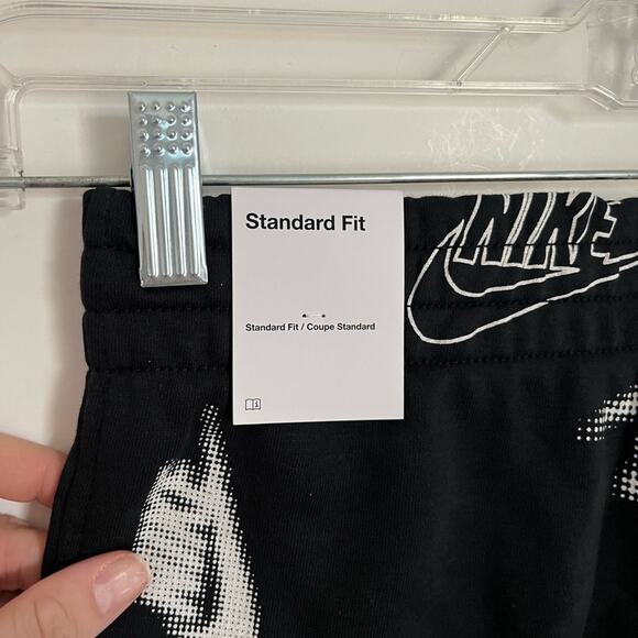 Nike Kids French Terry Shorts Size Medium - Picture 8 of 9